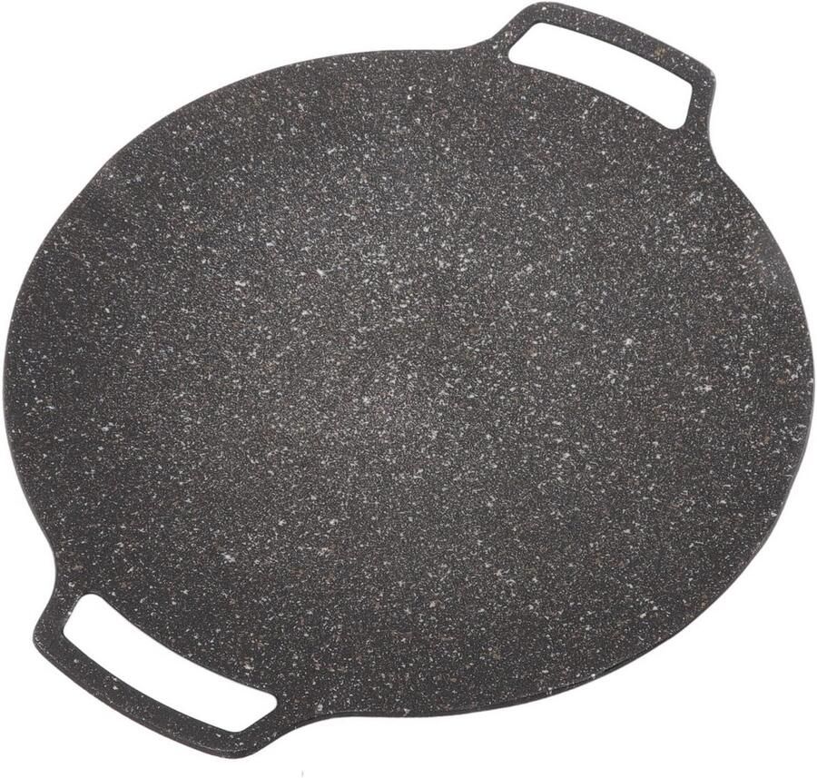 Ronde BBQ Grillplaat voor Opzetfornuis Koreaanse Barbecue Pan 30cm