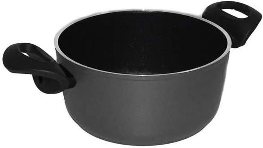 Ronde Braadpan 24 cm met Anti-Aanbaklaag en Inductiebodem