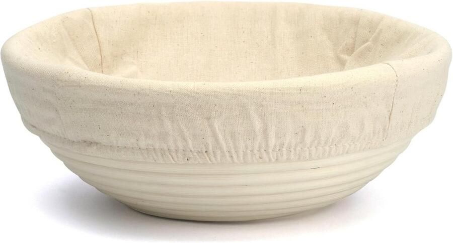 Ronde Brood Proofing Mand 9 Inch met Liner Deegvormer en Rijsrek voor Brood Bakken