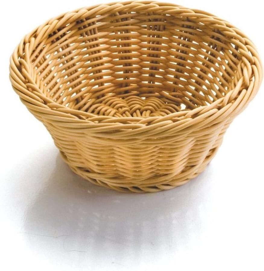 Ronde broodmand 19x19x8 Voor brood en kleine snacks