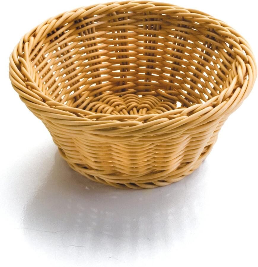 Ronde Broodmand Brotkorf Brood Serveren Goede Kwaliteit 19x19x8 cm Niet gespecificeerd