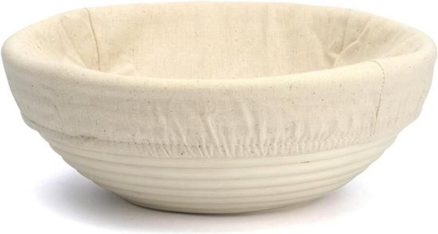 Ronde broodproofingmand 9 inch met liner deegvormer en rijsrek voor brood bakken