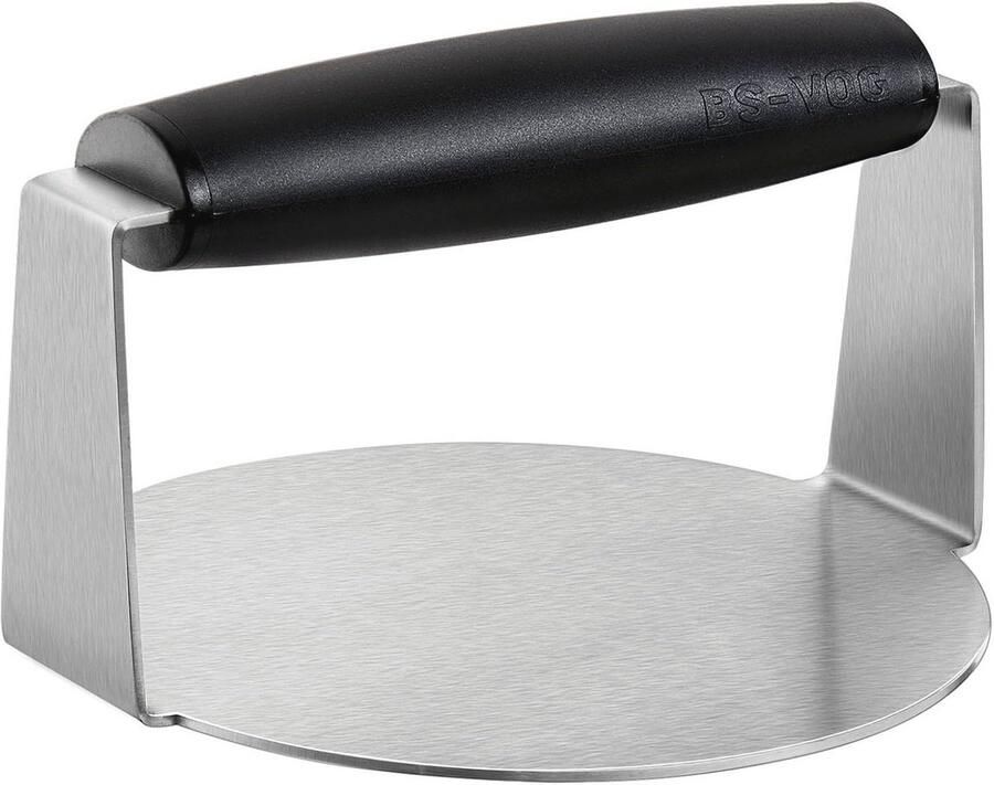 Ronde Burgerpers 15.5cm met Antislip Handgreep Ideaal voor Grillen