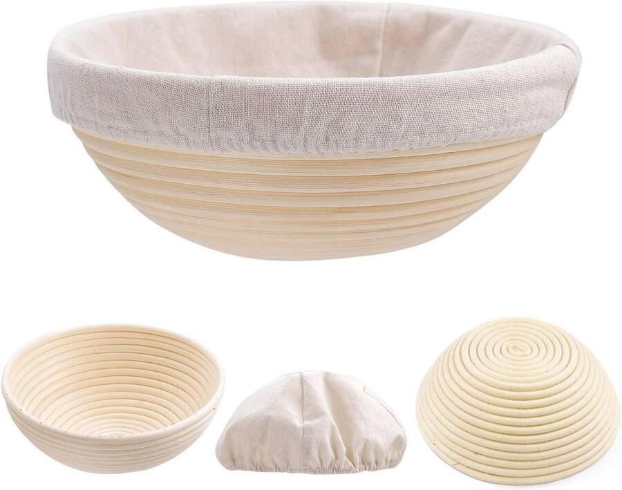 Ronde Fermentatiemand 20 cm Perfect voor Brooddeeg en Rijs