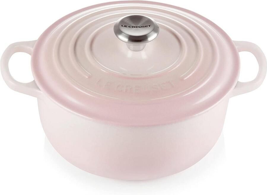Ronde Geëmailleerde Gietijzeren Braadpan met Deksel voor Alle Warmtebronnen