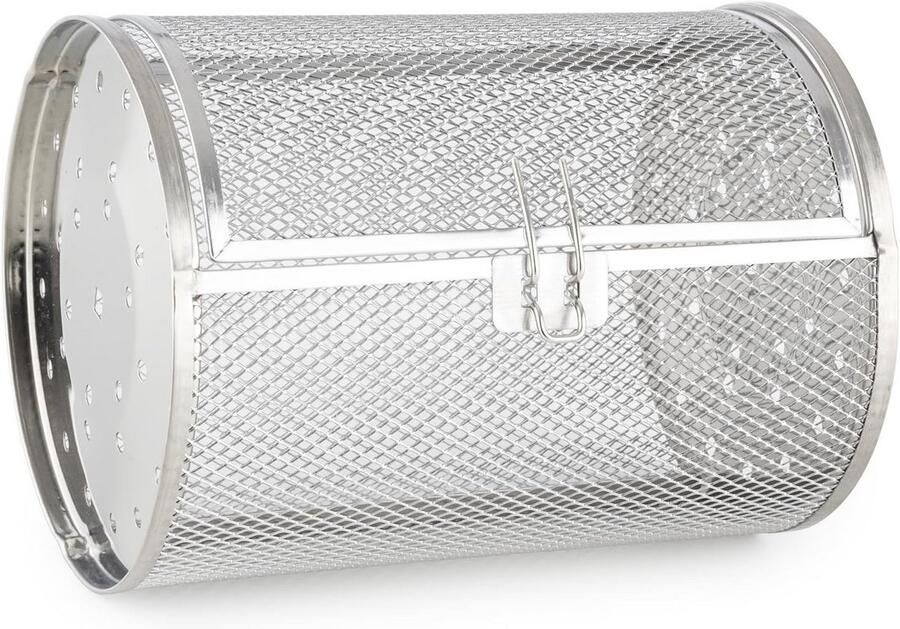 Ronde Grillkooi van Roestvrij Staal voor Airfryer Accessoire 14 cm