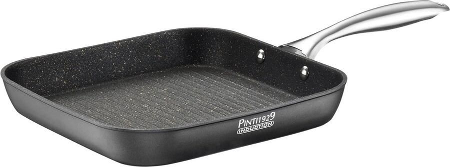 Ronde Grillpan 26 cm – Aluminium met Anti-aanbaklaag