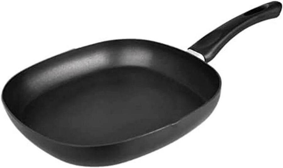 Ronde Grillpan 26 cm Zwart voor Alle Warmtebronnen inclusief Inductie - Foto 2