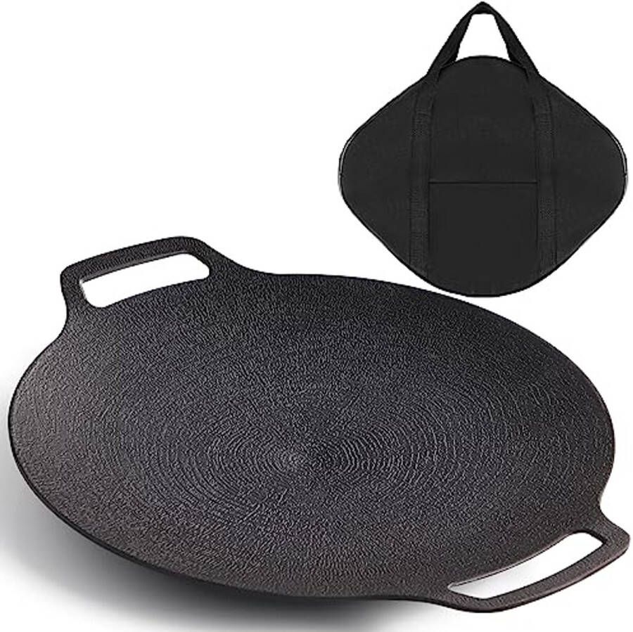 Ronde Grillpan met Anti-Aanbaklaag 33 cm voor Inductie en Gas