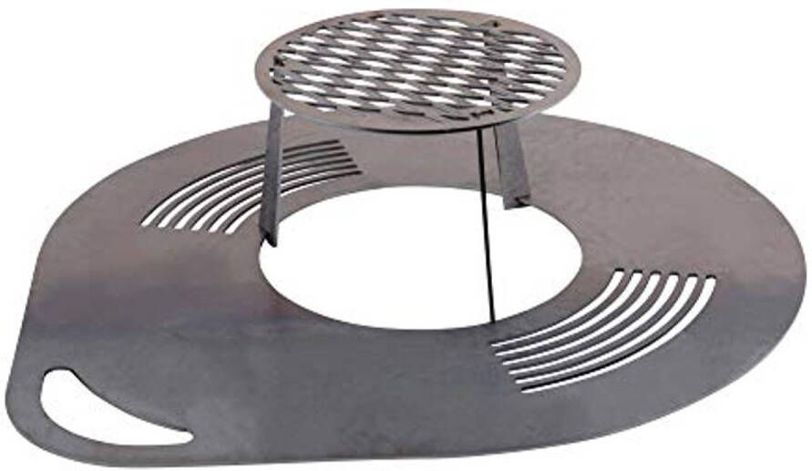 Ronde Grillplaat 60 cm voor Barbecue of Vuurton Duurzaam en Effectief