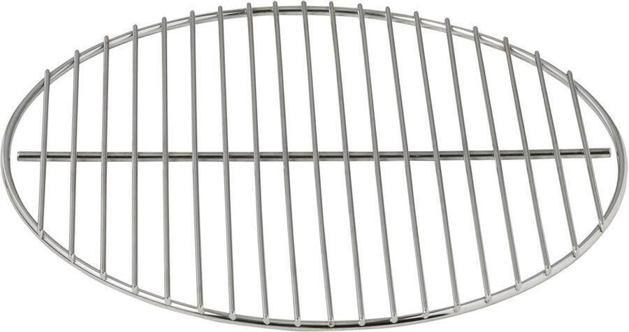 Ronde Grillrooster 30 cm Verchroomd Staal Universeel Tafelgrill Rooster