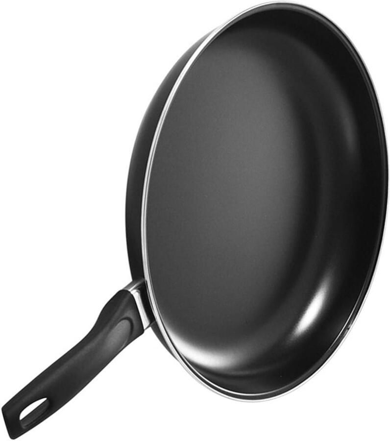 Ronde koekenpan Antiaanbak pan Dagelijks koken Gelijkmatige warmteverdeling 25 cm Meerkleurig