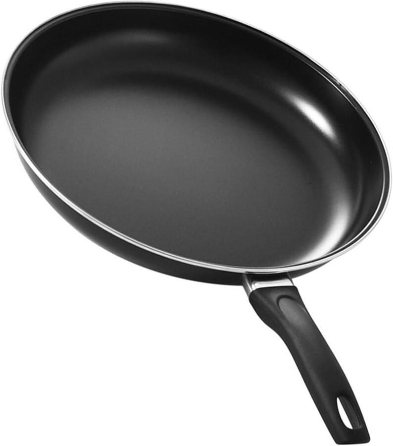 Ronde Koekenpan Bakpan Allround Koken Gelijkmatige Warmte 25CM Diameter