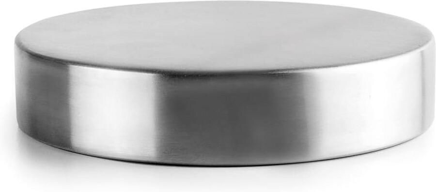 Ronde koelplaat van roestvrij staal 9 5 cm