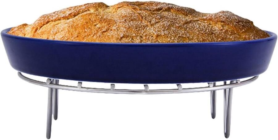 Grillrek Koelrek bakrek Bakken en grillen Roestvrij staal 8 inch Zilver