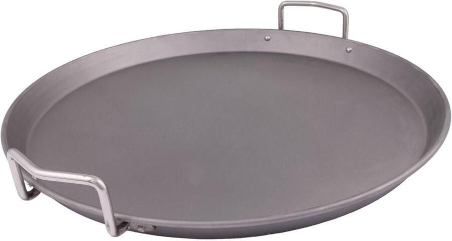 Ronde Koolstofstalen Bakplaat Perfect voor Grillen en Barbecueën