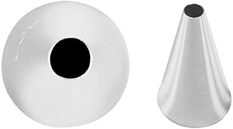 Ronde Kop Keuken Accessoire Koken en Bakken Duurzaam Materiaal 22 mm Diameter Zilver - Foto 1