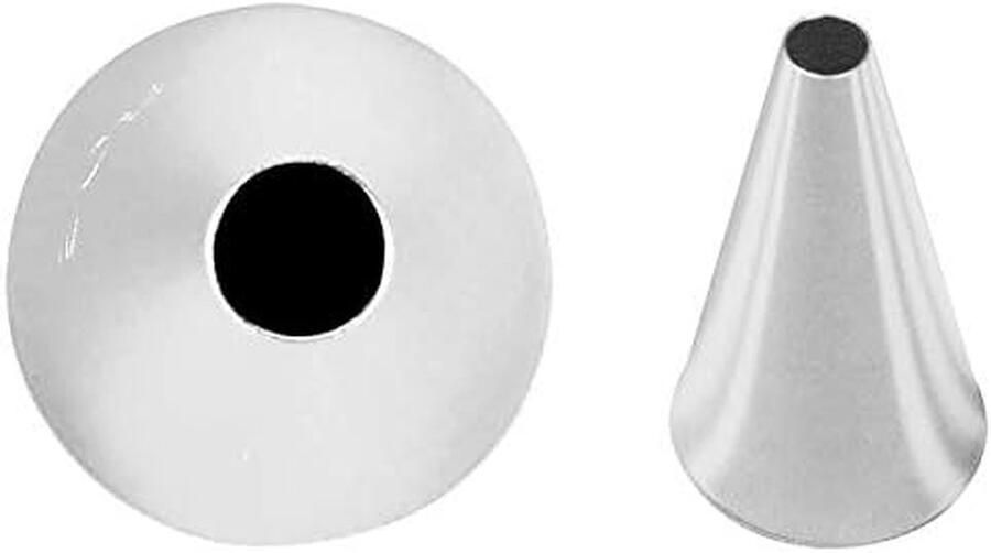 Ronde Kop Pan Koken Duurzame Constructie 24 cm Zwart