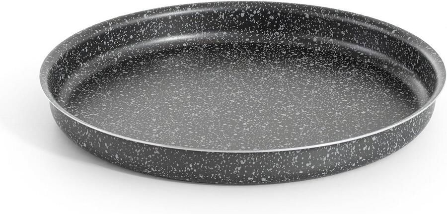 Ronde Pizza Bakplaat 34 cm Aluminium met Super Antiaanbaklaag Eenvoudig Schoonmaken
