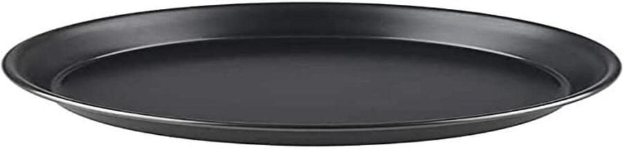 Ronde Pizzaschotel Ø 24 22 3 cm Professionele Pizza Bakplaat van Hoogwaardig Blauw Plaatstaal