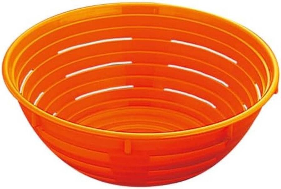 Ronde Proofing Mand Rijsmand deeg Brood bakken thuis Natuurlijk deegrijs 22 cm diameter Oranje