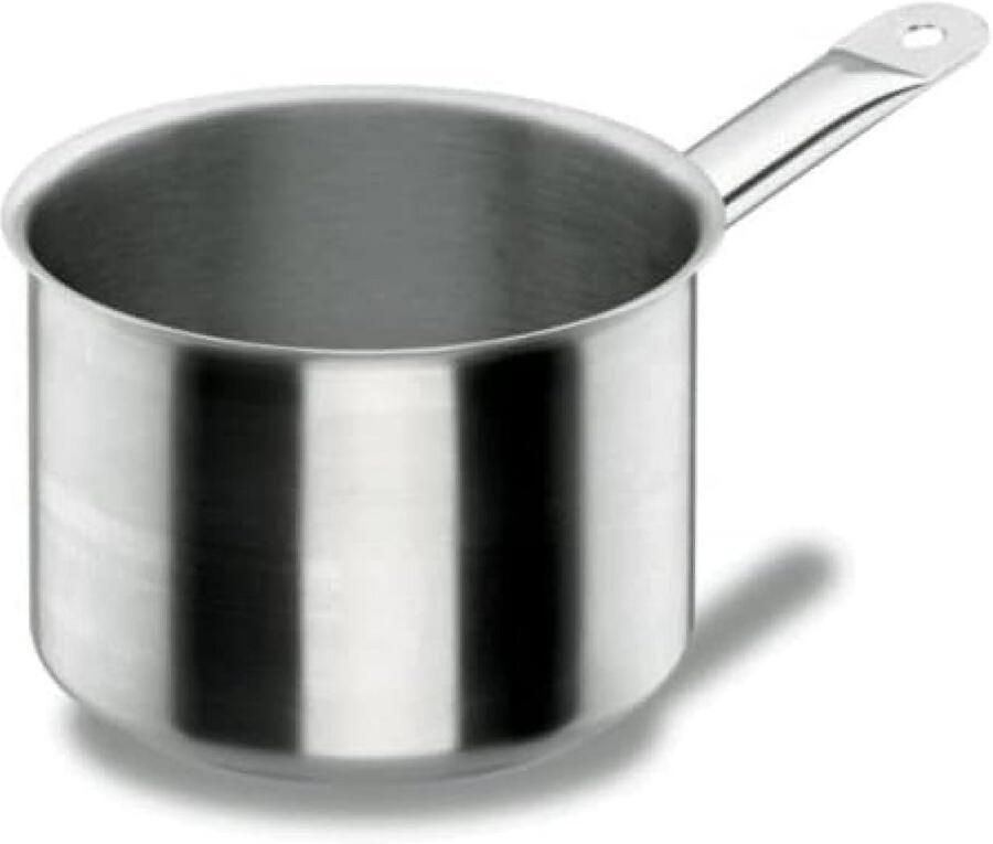 Ronde Roestvrijstalen Koekenpan 28 cm Geschikt voor Inductie