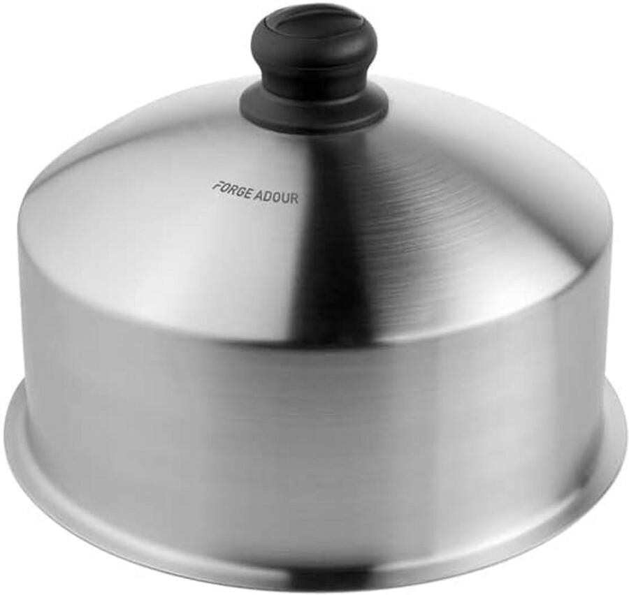 Ronde Roestvrijstalen Kookbel voor Grillplaten Ø28 cm