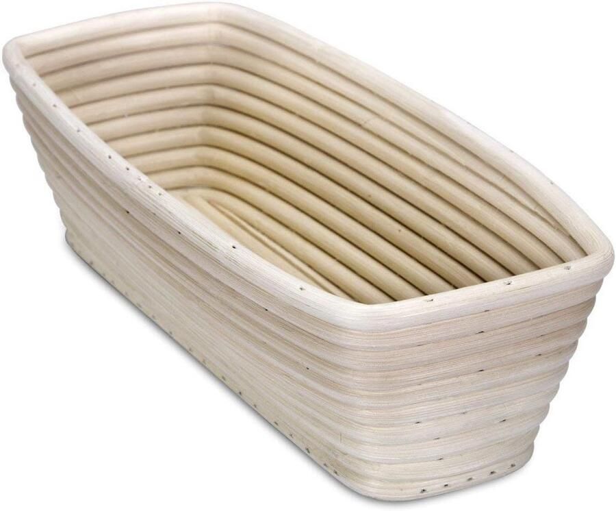 Ronde Rotan Mand voor Broodbewaring en Rijzen