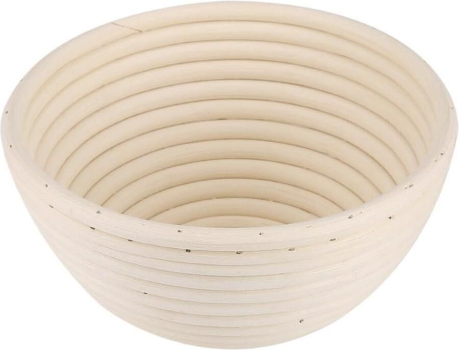 Ronde rotan rijsmand voor brood
