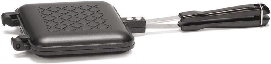 Ronde RVS Plancha voor Sandwiches en Grillen
