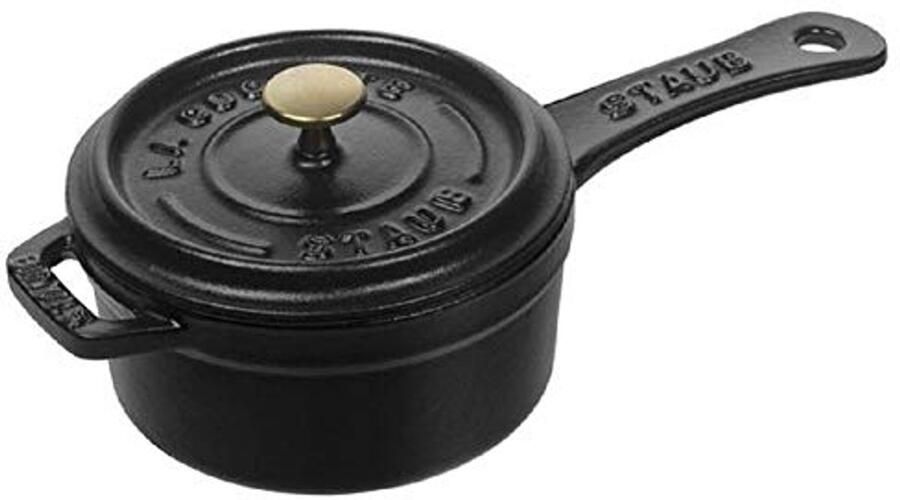 Ronde Sauspan 10cm Hoogwaardige Gietijzeren Kookgerei voor Alle Kookplaten