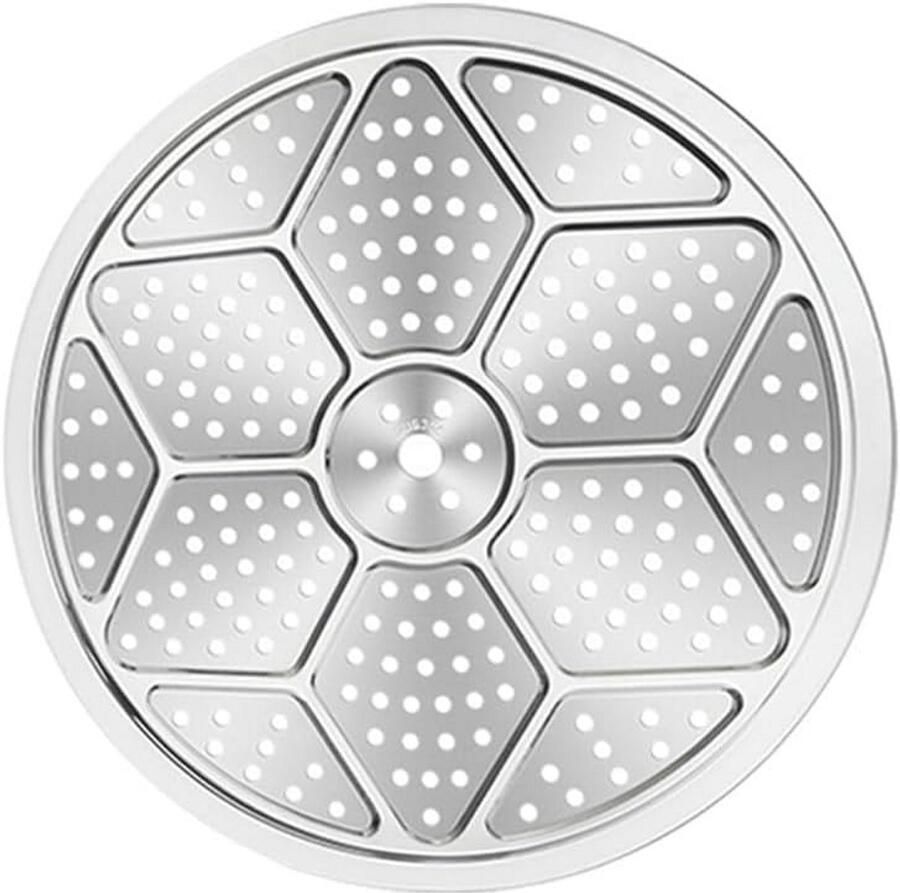 Ronde Stoombak van 304 Roestvrij Staal voor Snelkookpan en Oven Diameters