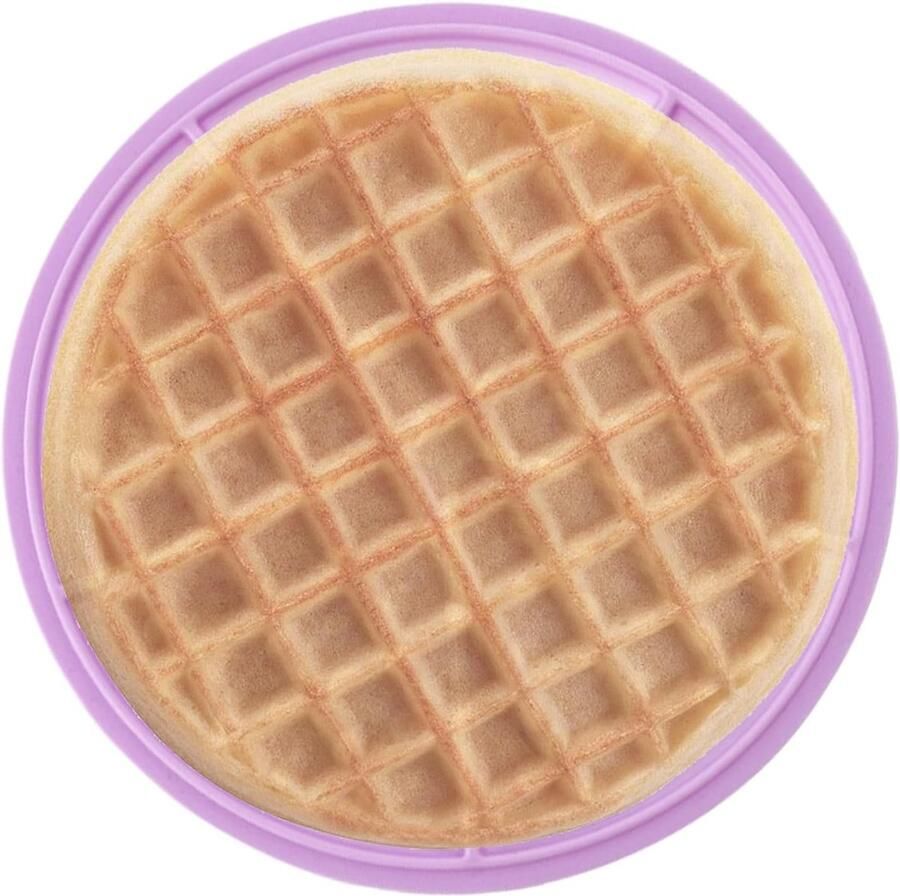 Ronde Wafelvorm Wafelijzer Bakplaat Zelf Wafels Maken Gemakkelijk Ontvormen 175 cm Lila