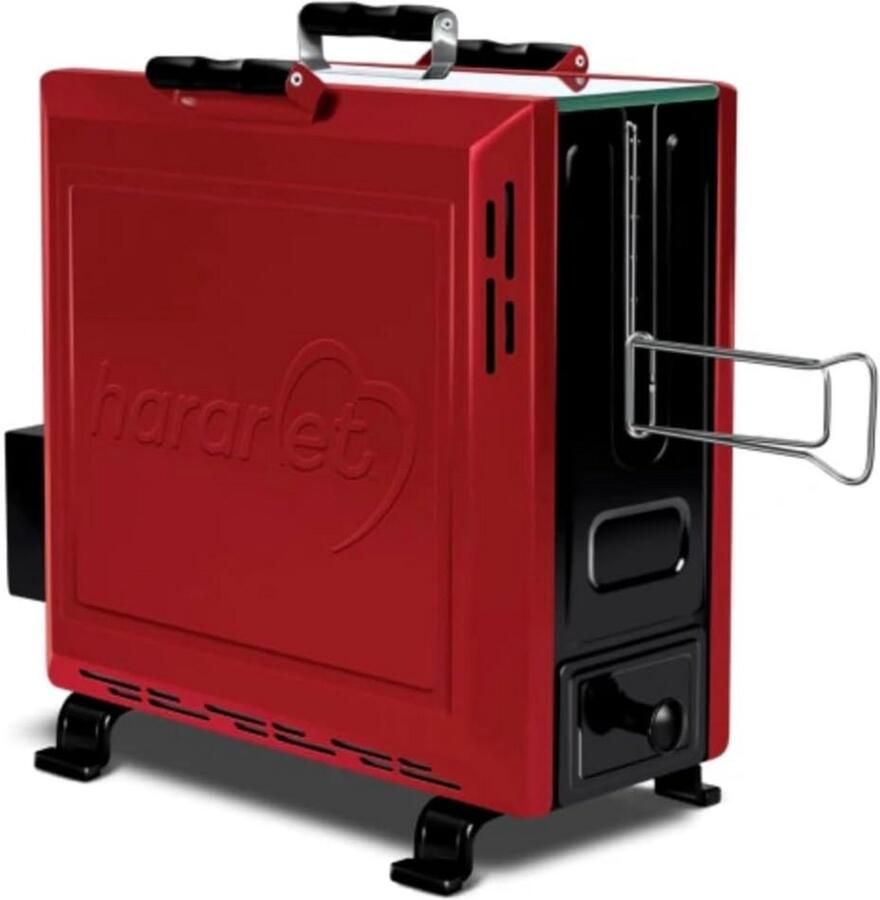 Rookvrije Elektrische Tafelgrill Binnen en Buiten met Temperatuurregeling