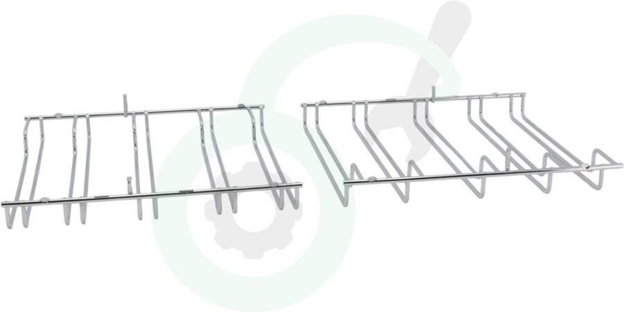 Rooster Draagrooster set voor oven magnetron geschikt voor Bosch Siemens 11021175
