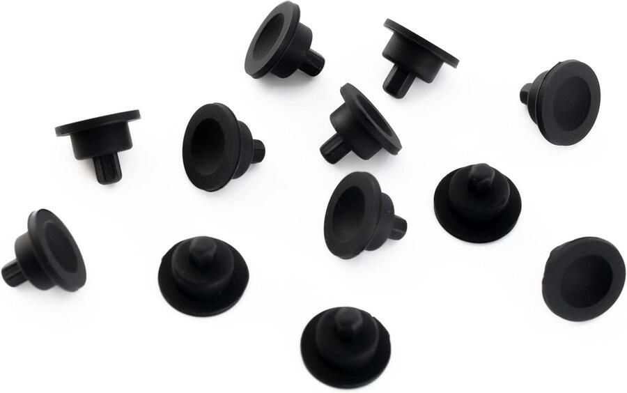 Rooster Rubber Voeten Kookplaat Onderdelen Fornuis Reparatie Set van 12 Stuks