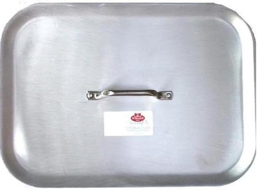 Rooster Schotel Bakplaat Deksel Oven Gebruik Rechthoekige Vorm 30 x 22 cm Aluminium