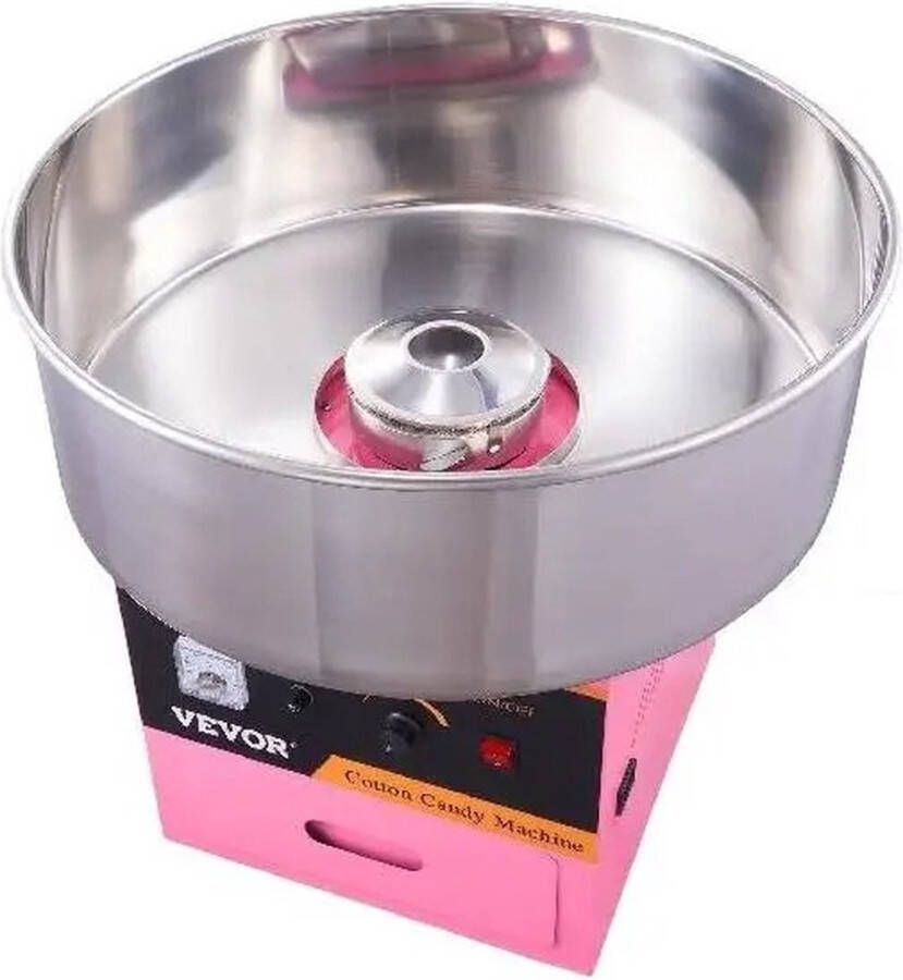 Roroa Suikerspinmachines Suikerspin Suiker Suikerspinmachine Roestvrij Staal Roze
