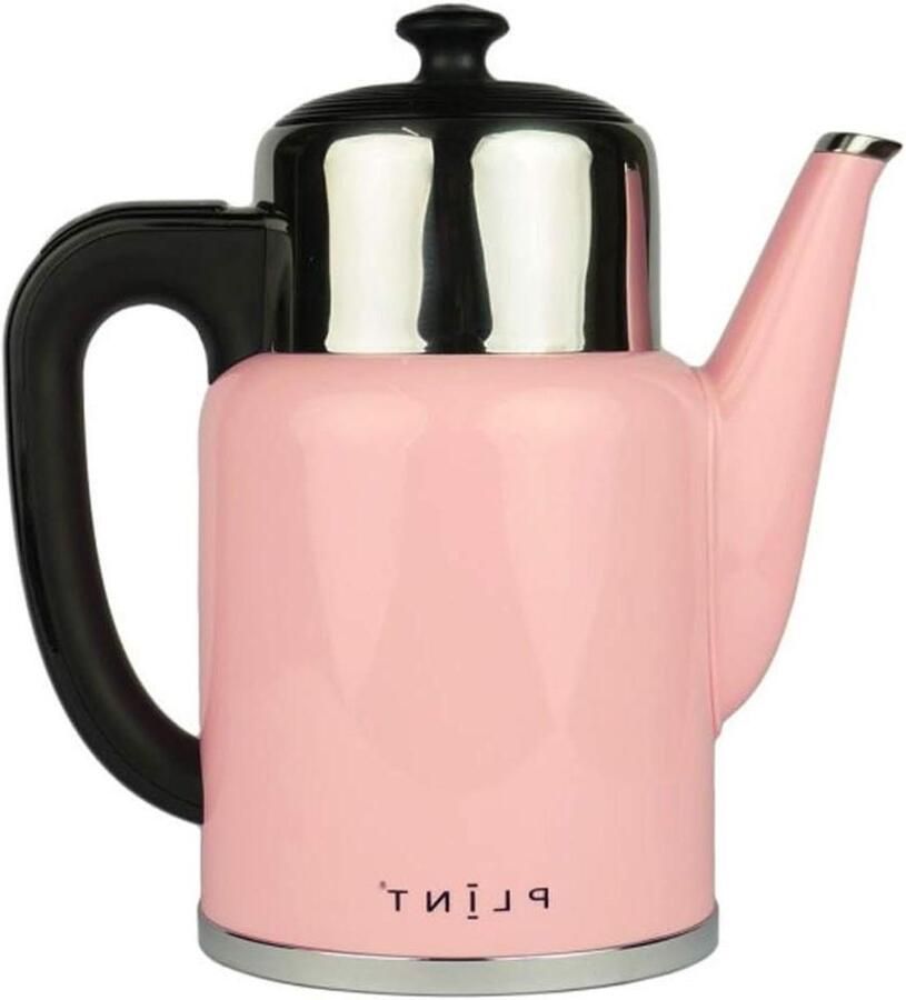 Rose Waterkoker Klassieke Waterkoker Koffie en Thee Metaal 1.7 Liter Rosé