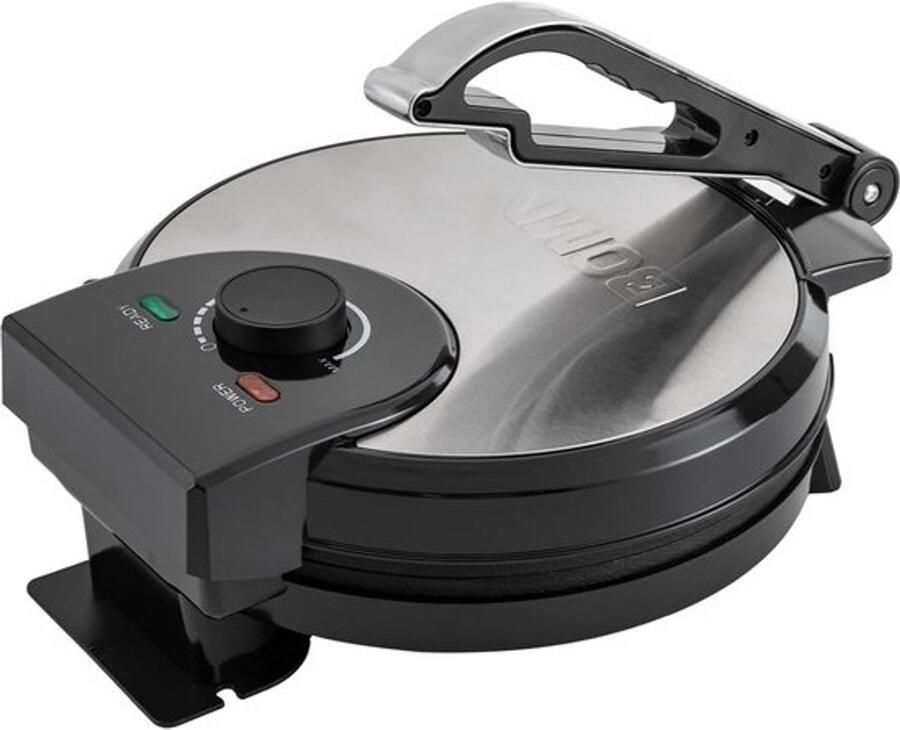 Roti Maker Pan voor pannenkoeken en platbrood Voor snelle maaltijden Dubbelzijdige verwarming 26 x 34 x 19.5 cm