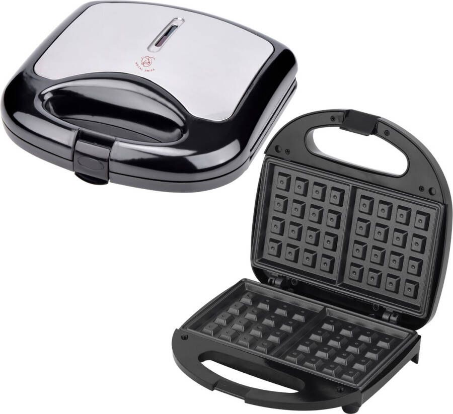 Royal Swiss wafelijzer ( 2 wafels )