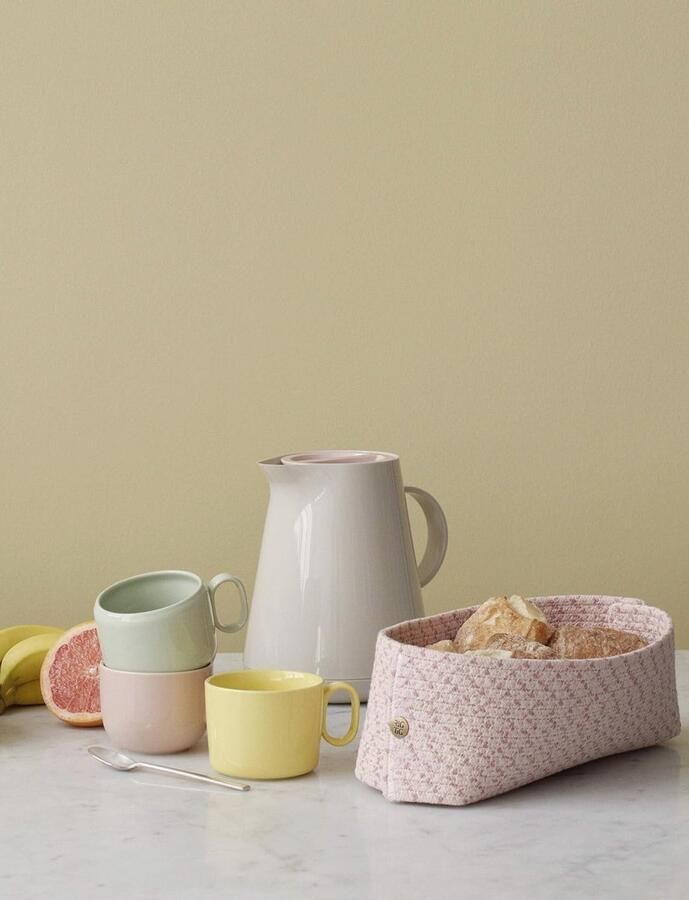 Roze Broodmand Knit-IT Stijlvol Voor Brood en Gebak