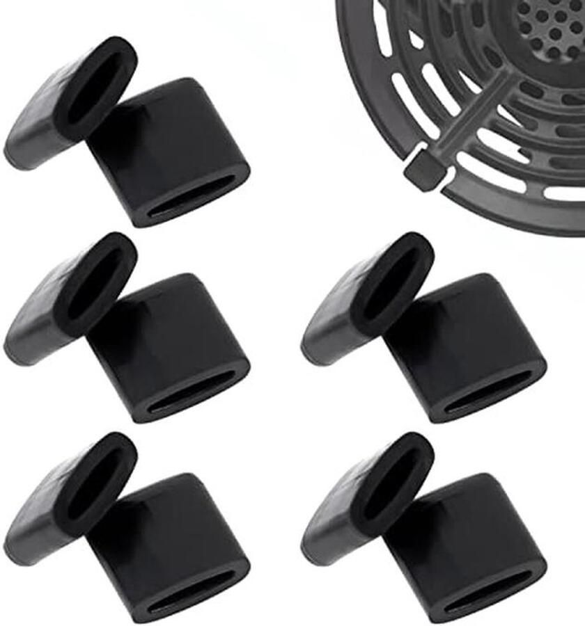 Rubber Bumpers voor Air Fryers Antikras Beschermende Matten