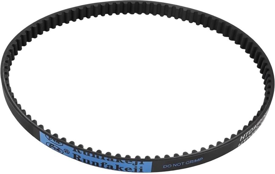Rubber Timing Belt voor Hammer Mixer met 52 Tanden Synchronous Drive Belt Hoge Flexibiliteit en Geluidsarm Gebruik