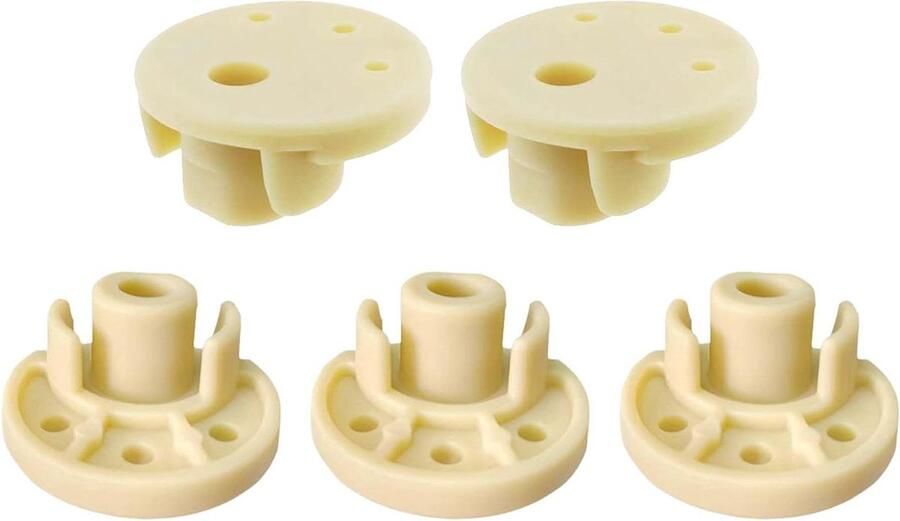 Rubberen Mixer Voetjes Stabiliserende Voeten Gelijkmatig Mixen Voorkomt Krassen 5 stuks Geel