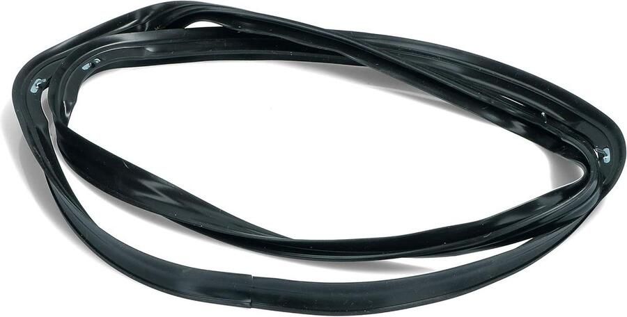 Rubberen Oven Afdichting Deurrubber Kookplaat Oven Reparatie Universeel Model 40x30 cm Haken Zwart