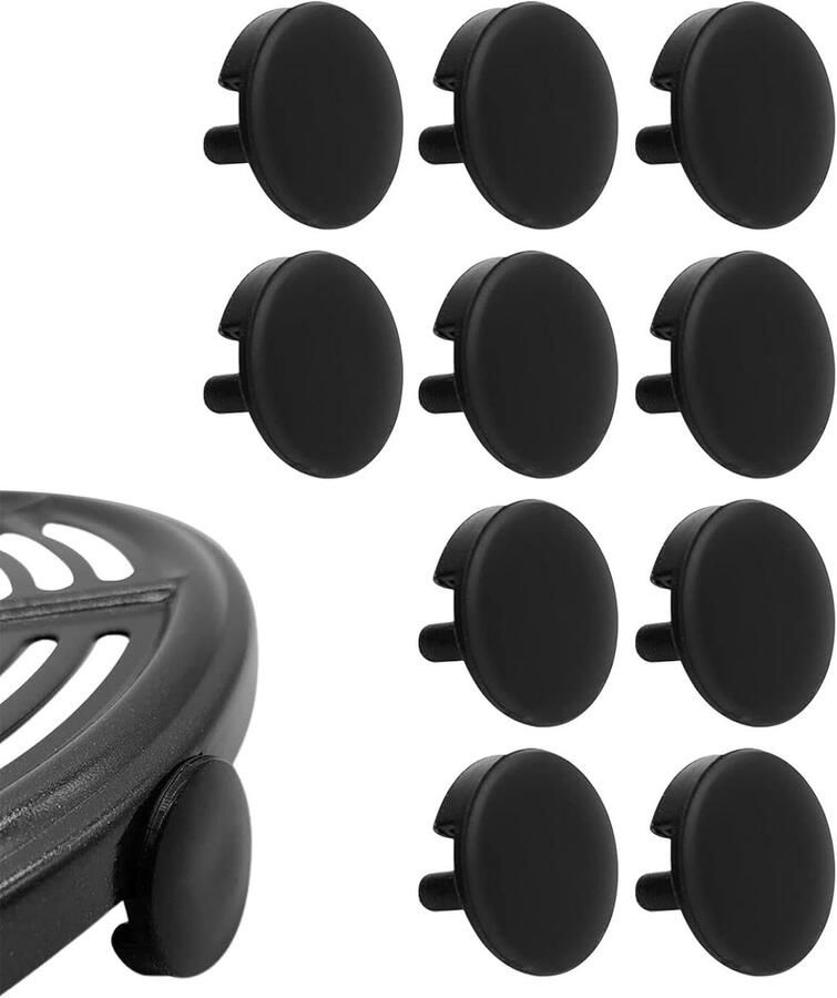 Rubberen Voetjes Airfryer Accessoires Bescherm Mand Hittebestendig Antislip 10cm Diameter