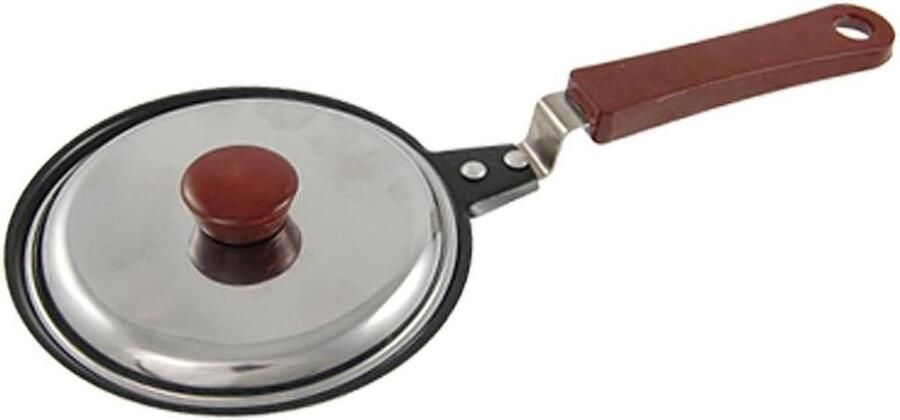 Ruilogod Eieren Pancakes Shape Non-stick Pan Mini Cookware