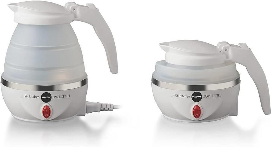 Ruimtebesparende Elektrische Waterkoker Inklapbaar Design voor Thuis en Reizen