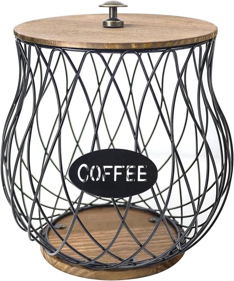 Ruimtebesparende Koffiecapsule- en Koffiepadhouder voor Espresso Pads